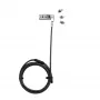 Kabelslot DICOTA D31717 zwart 2 m