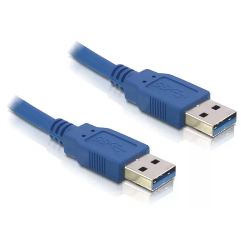 USB-kabel DeLOCK 0,5 m USB 3.0 USB 3.2 Gen 1 A-A blauw
