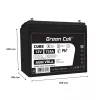 Batterij AGM VRLA 12V 75Ah IP54