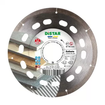 Diamantslijpschijf Distar 230 mm — model 11115421009 voor beton en asfalt