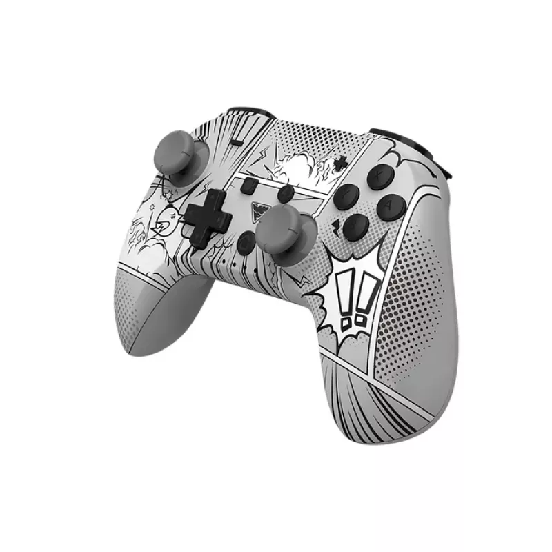 DragonShock PopTop Compact, gamepad, Nintendo Switch, terug-knop, D-pad, home-knop, reset-knop, draadloos, Bluetooth, USB Type-C