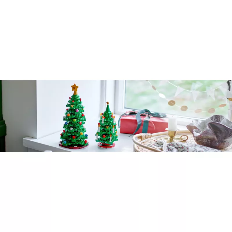 LEGO Kerstboom set 40573 – seizoensgebonden uitstalmodel, decoratieve minibouw