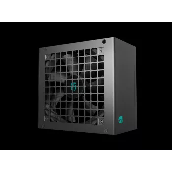 ATX-voeding DeepCool PF600X 600W 80 PLUS Bronze, 600 W, 12 cm ventilator, ATX 2.52, 24-polig, 2×(6+2) PCIe, 8×SATA