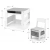 Kindermeubelset Milly Mally Sven White – model 5488, witte uitvoering
