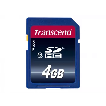Flashgeheugen Transcend 4 GB SDHC Class 10 TS4GSDHC10
