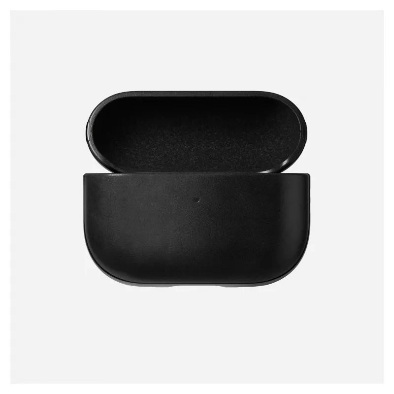 Hoesje Nomad Modern Leather Case — leer, microvezel, polycarbonaat, zwart