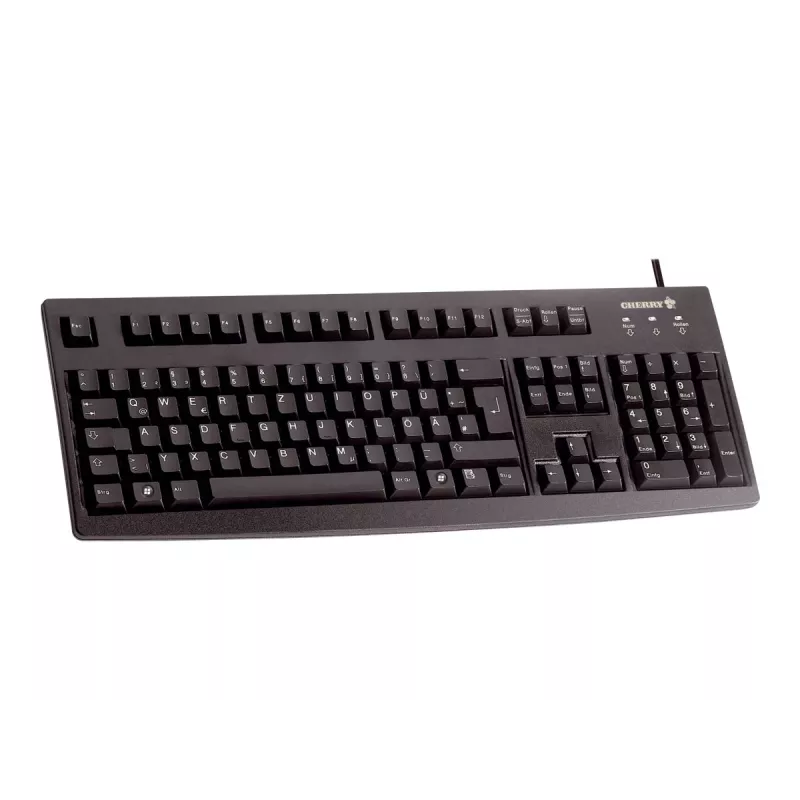CHERRY G83-6104 toetsenbord universeel USB QWERTY US English zwart