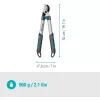 Gardena takkenschaar EasyCut S grijs/turkoois 50 cm (12030-88)