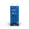 Savio CL-129 USB-kabel 2 m USB 2.0 USB A USB C zwart