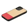 Beschermhoesje Man and Wood voor iPhone 12 mini – zwart