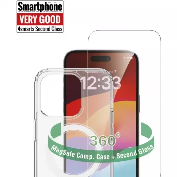4smarts 540604 - hoesje - Apple - iPhone 15 Pro - 15,5 cm (6.1) - transparant