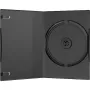 MediaRange dvd-doos single - dvd-videobox - capaciteit: 1 cd/dvd - zwart (verpakking van 50) (BOX11)