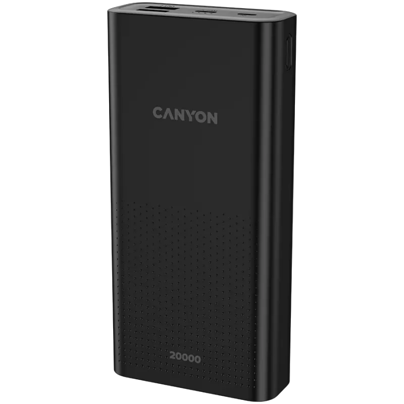 CANYON Powerbank PB-2001 20000 mAh Zwart
