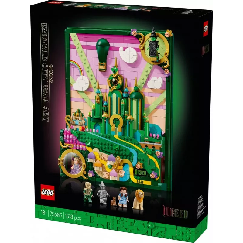 Bouwstenen Wicked 75685 Obraz Emerald City