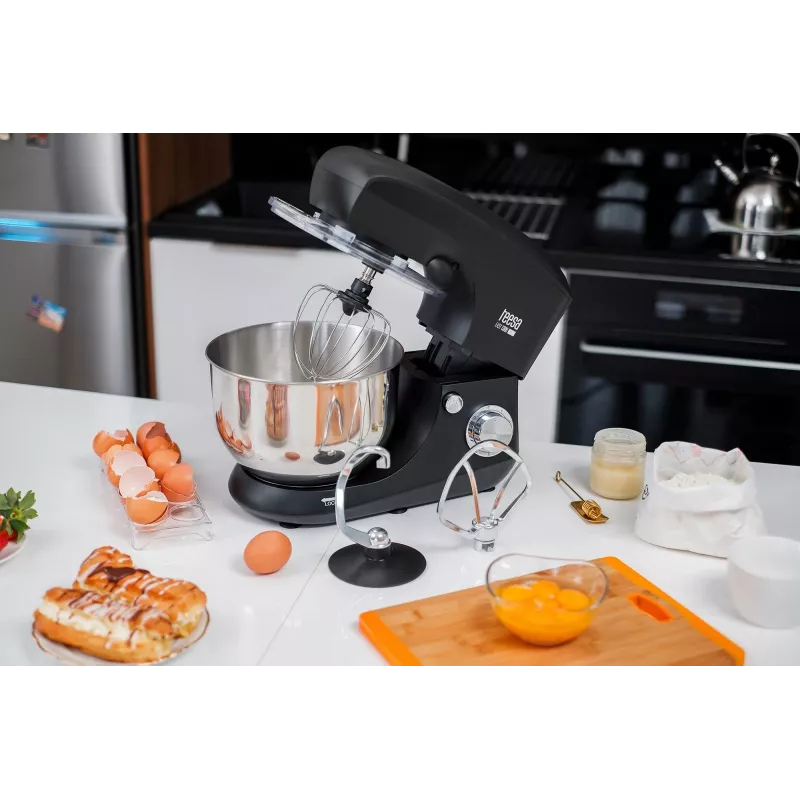 TEESA keukenmachine EASY COOK Single zwart TSA3545-B 1000W 4L