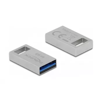 USB-flashdrive DeLOCK 64GB USB Type-A 3.2 Gen 1