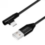 LogiLink CU0137 USB-kabel USB 2.0 0,3 M USB A naar USB C zwart