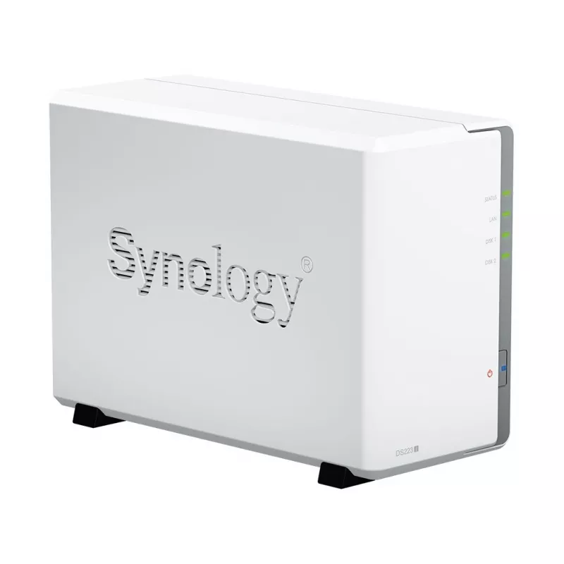 Synology DiskStation DS223J NAS/opslagserver desktop Realtek RTD1619B 1 GB DDR4 DiskStation Manager wit