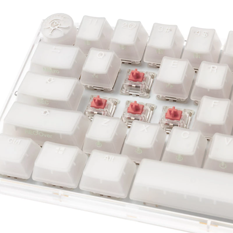 Ducky One 3 Aura White Mini toetsenbord gaming USB QWERTY US International