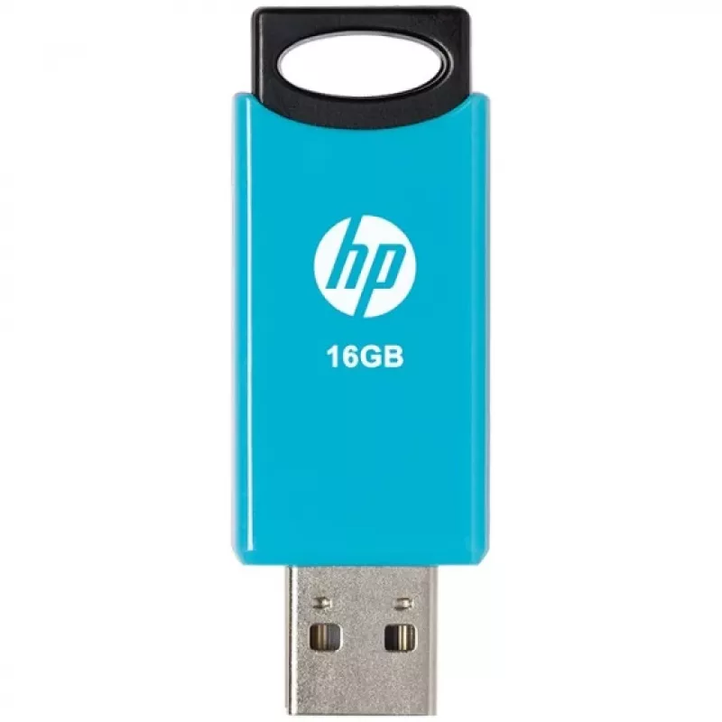 HP v212w USB-stick 16 GB USB Type-A 2.0 zwart, blauw