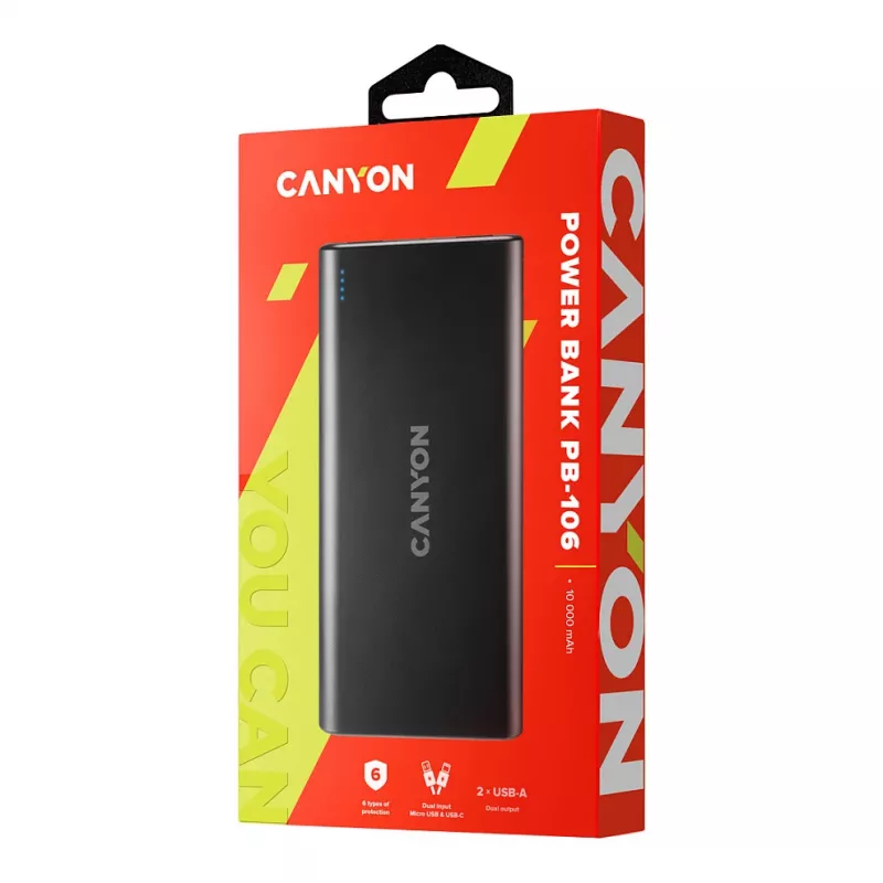 Draagbare oplader Canyon PB-106 10000 mAh