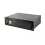 Gembird - UPS rack 19'' 3,4U 1500VA, 4x IEC 230V uitgang, IEC14 ingang, RJ11, USB, LCD line-interactive 1,5 kVA 900 W 4 stopcontacten