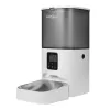 GreenBlue GB393 automatische voerautomaat voor huisdieren, 6 L, USB 5V/1A, wit