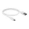 USB-kabel DeLOCK 84807 USB 2.0 1 m USB A Micro-USB B wit