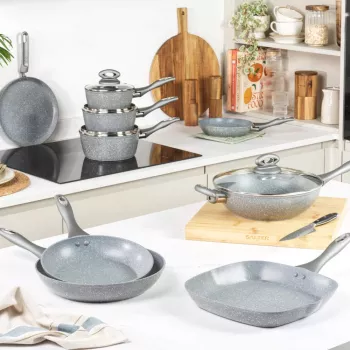 Grillpan Salter 28 cm antiaanbaklaag met marmerlaag