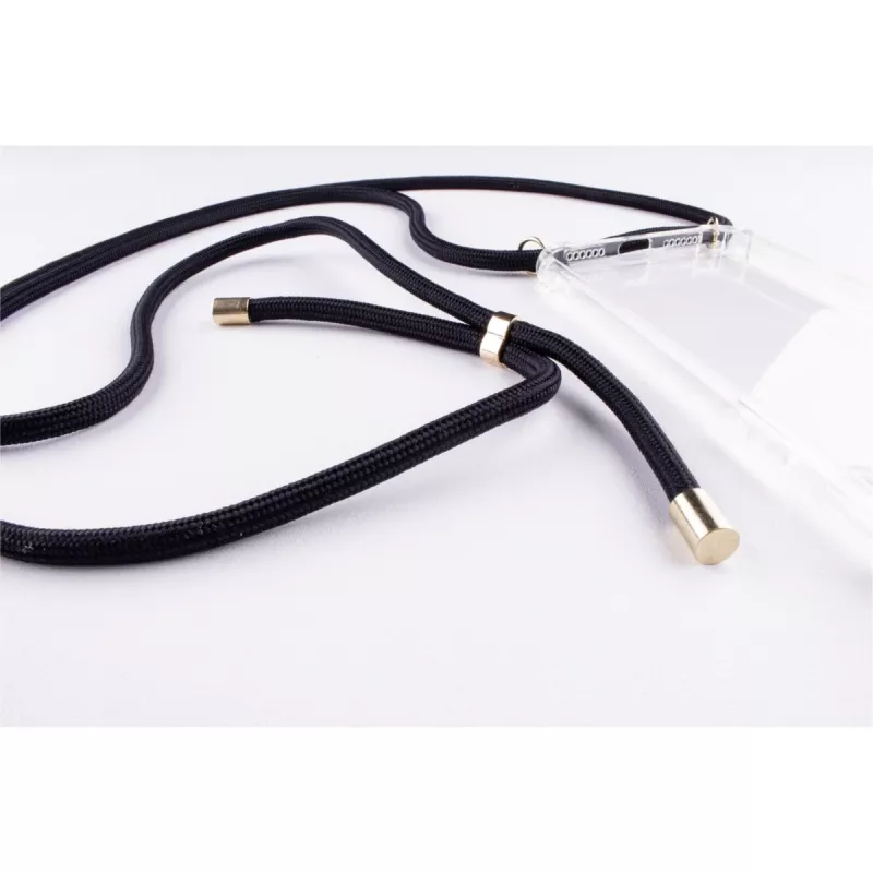 Lookabe telefoonhoesje met ketting voor iPhone XR, goud/zwart