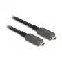 Videokabeladapter DeLOCK 84146 5 m USB Type-C zwart