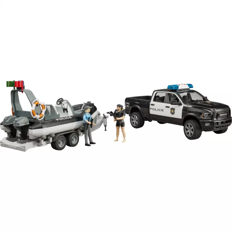 Dodge RAM 2500 Police pickup met boot