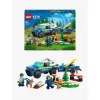 LEGO mobiele politiehonden-trainingsset met politiehond en trainingsuitrusting