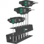 T-greep set Wera Serie 400 454/7 HF, 7-delige T-greep inbussleutel- en schroevendraaierset