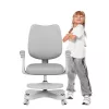 Bureaustoel mark adler Junior 4.6 grijs — compacte ergonomische werkstoel