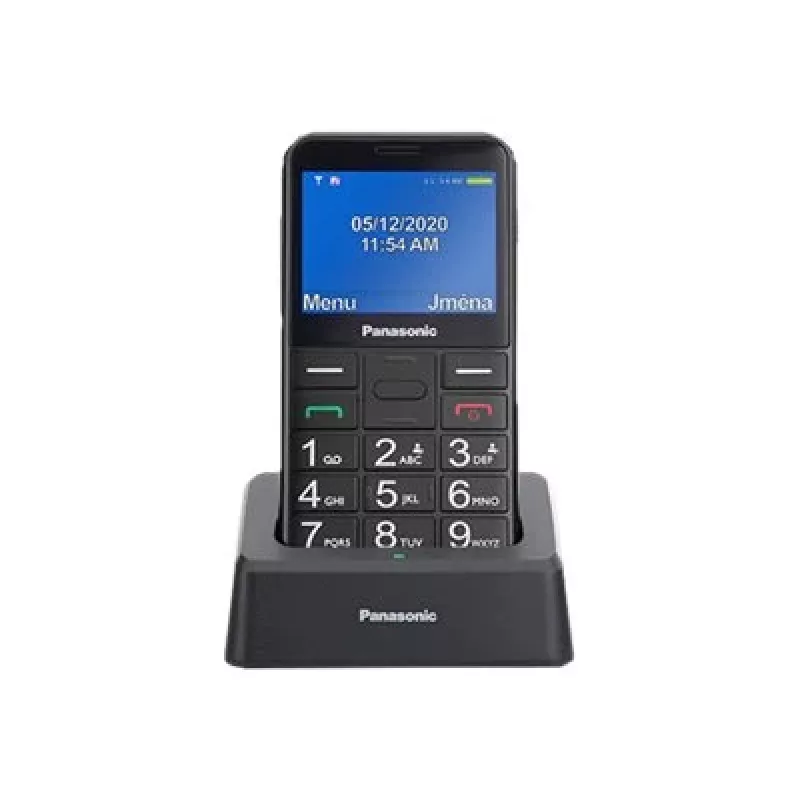 Seniorenmobiel KX-TU155 zwart