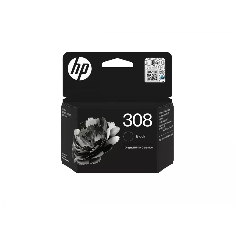 HP 308 zwart originele inktcartridge