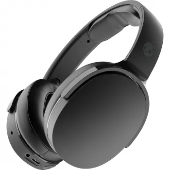 Over-ear-koptelefoon Skullcandy Hesh Evo — bedraad & Bluetooth 5.0, 36 u accu, USB-C, 3,5 mm, opvouwbaar, ruisonderdrukking, zwart