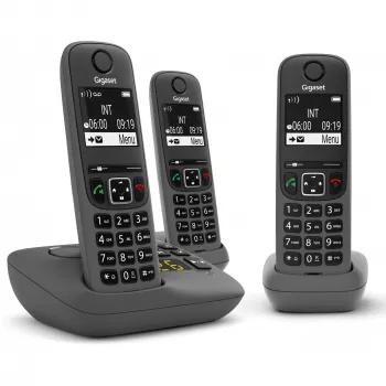 Analoog/DECT-telefoon Gigaset AE690A nummerweergave draadloos 3 handsets