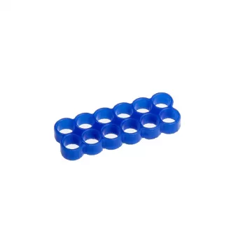 E22 12-slot stealth-kabelkam – blauw