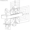 Mini-computerhouder MC-115W