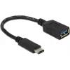 Delock USB-adapter - USB Type-A (W) naar 24-pins USB-C (M)
