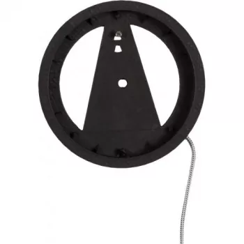 NeXtime klok 3094 Light It Up, Ø18.5 cm, verlichting, wand, zwart