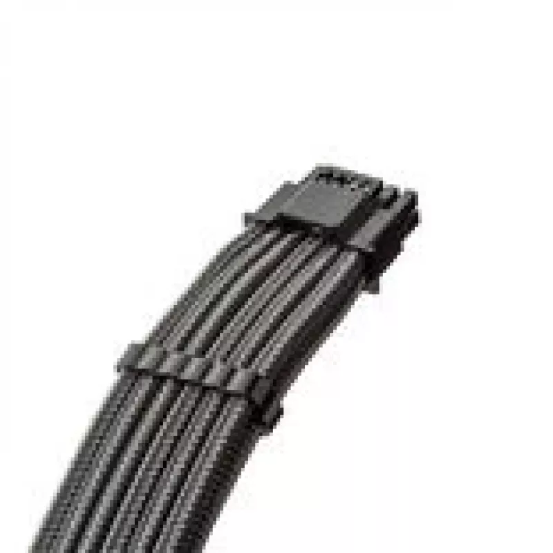 CableMod Universal Pro ModMesh 16-pin-naar-16-pin-kabel, omhuld, StealthSense - carbon, 60 cm