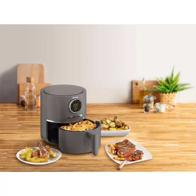 Tefal Ultra Fry Digital EY111B eenvoudig 4,2 L 1400 W heteluchtfriteuse grijs