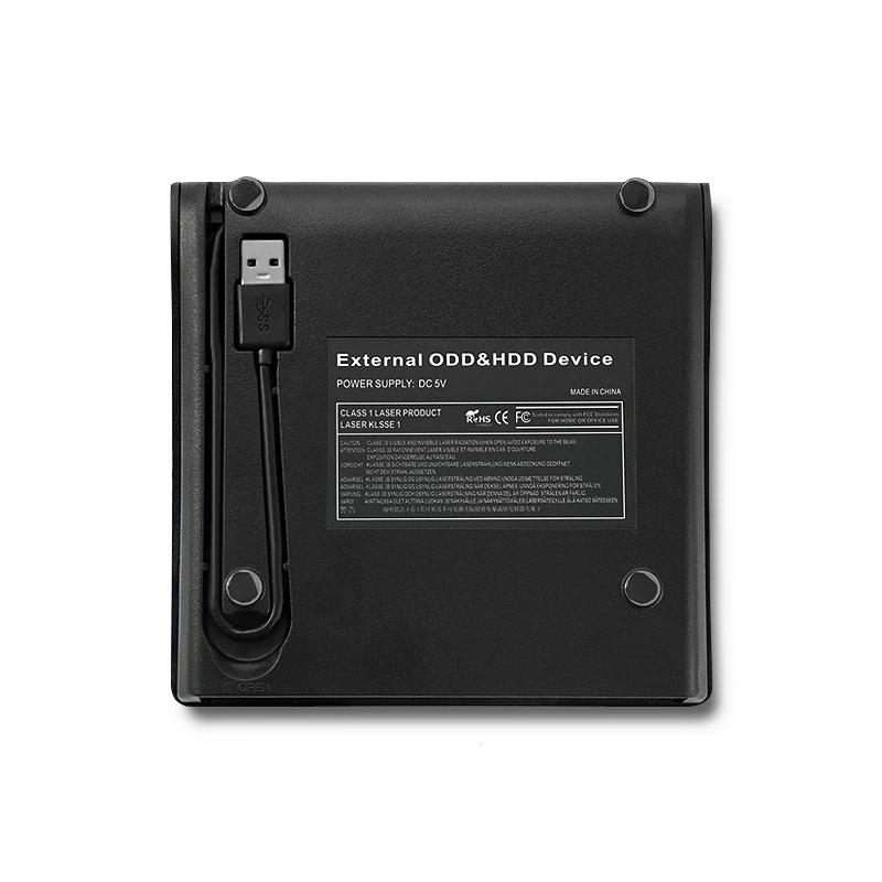 Behuizing/beugel voor CD/DVD-station SATA USB 3.0 12.7mm