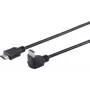 HDMI-kabel ShiverPeaks 2,0 m met haakse stekker, model 22221426