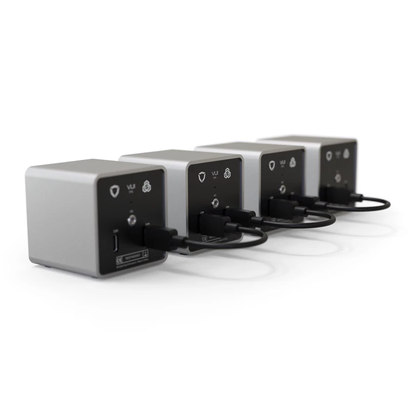 Dial controller Streacom VU1-Dial zilver USB Type-C — draaiknop voor systeemventilatoren, RGB- en audiobesturing