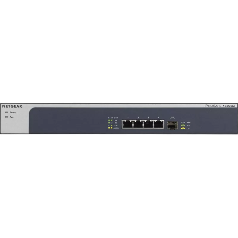 NETGEAR XS505M unmanaged 10G Ethernet (100/1000/10000) grijs, zilver