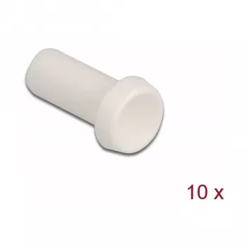 Glasvezel stofkap DeLOCK 86845 10 stuks wit